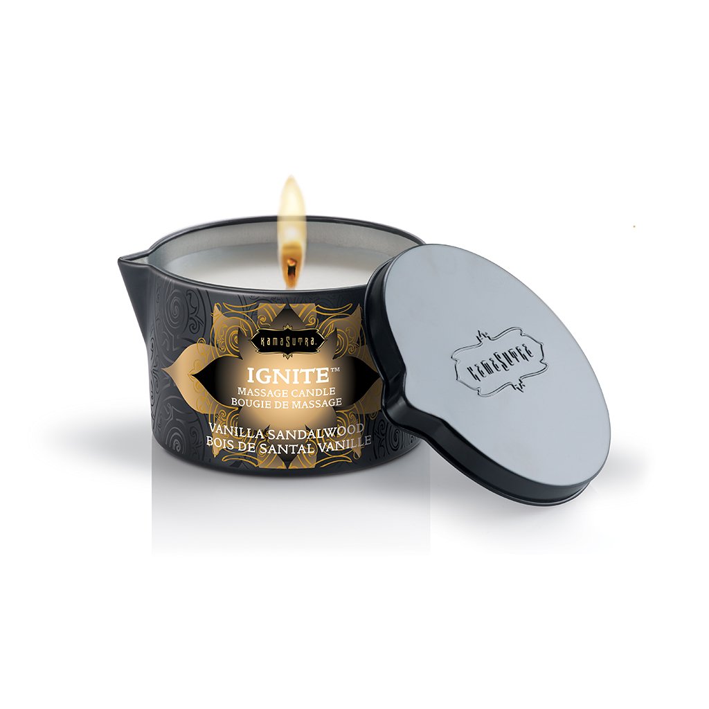 Ignite Vanilla Sandalwood Massage Candle