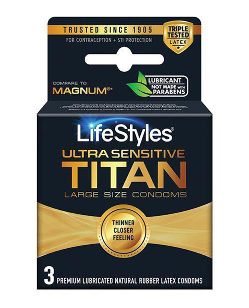 Lifestyles Ultra Sensitive Titan Large
