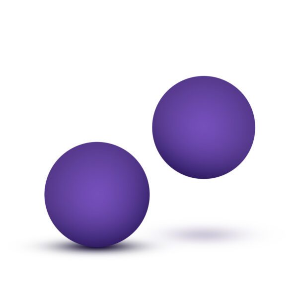 Luxe Double O Beginner Kegel Balls - Purple - Image 3