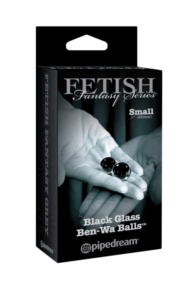 Black Glass Ben Wa Balls