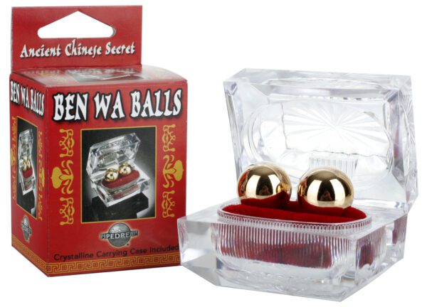Ben Wa Balls Crystalline Carrying Cases included