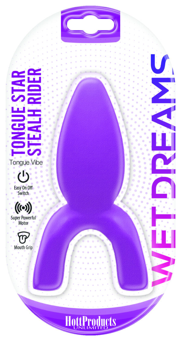 Tongue Star Stealth Rider Tongue Vibe - Purple