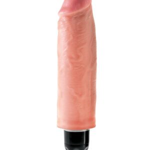 King Cock 6" Vibrating Stiffy - Light