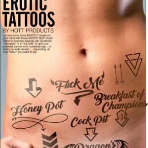 Erotic tattoos Assorted Pack