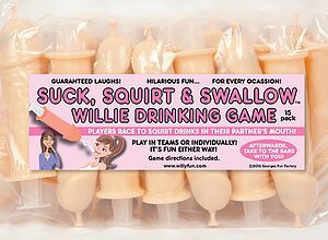 Suck Squirt and Swallow Willie Drinking Game