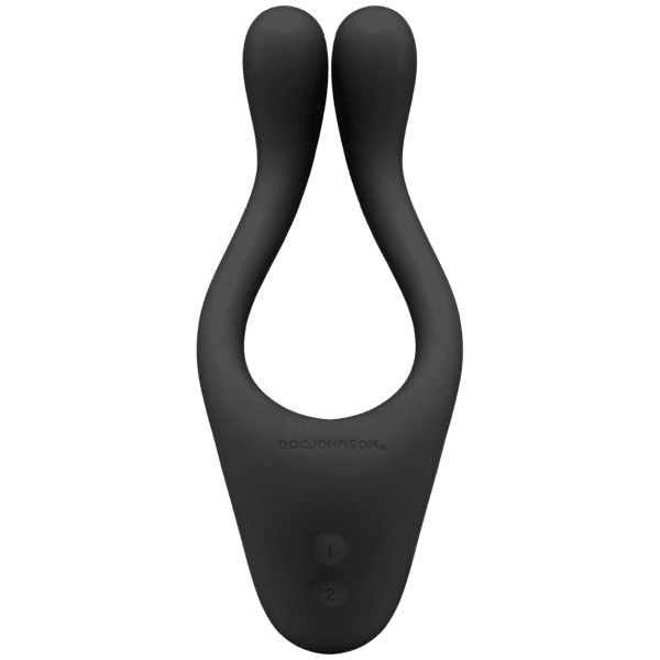 Tryst Multi Erogenous Zone Silicone Massager - Black