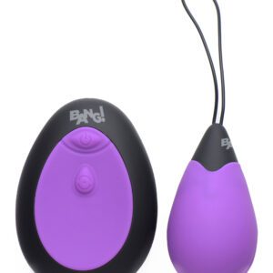 10 X Silicone Vibrating Egg Purple