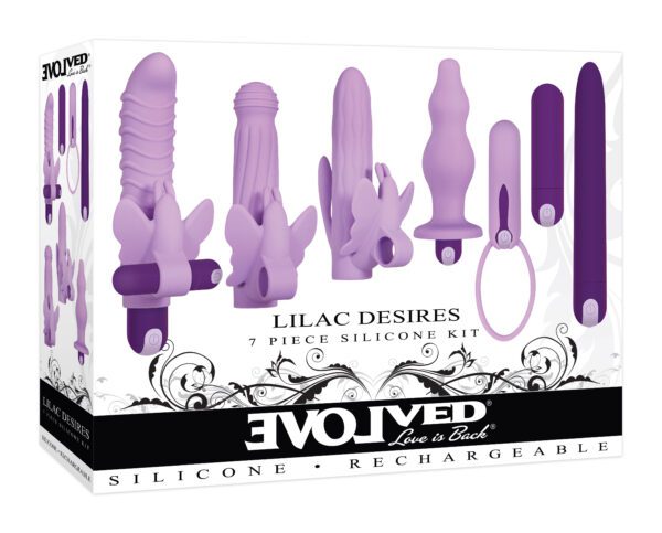 Lilac Desires - 7 Piece Silicone Set - Image 3
