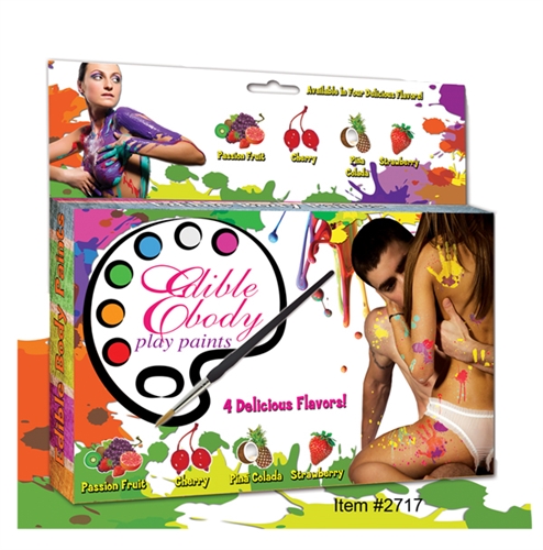 Edible Body Play Paints Kit Box