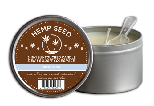 Hemp Seed 3 in 1 Massage Candle