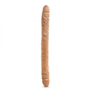 Dr. Skin - 18 Inch Double Dildo - Mocha