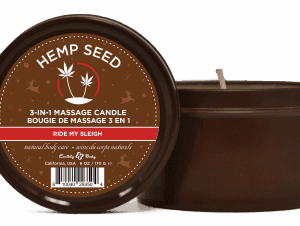 Hemp Seed 3-in-1 Massage Candle Ride My Sleigh