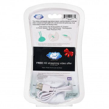 Health and Wellness Wireless Remote Control Egg - Stroking Motion - Image 4