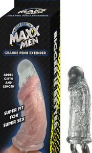 Maxx Men penis extender with textured sleeve