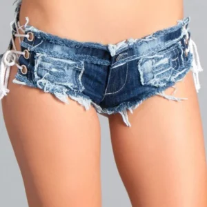 Sexy Cut Off Low Waist Denim Jeans