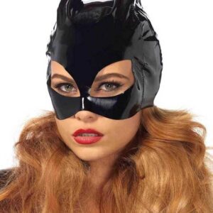 Vinyl Cat Mask - Black