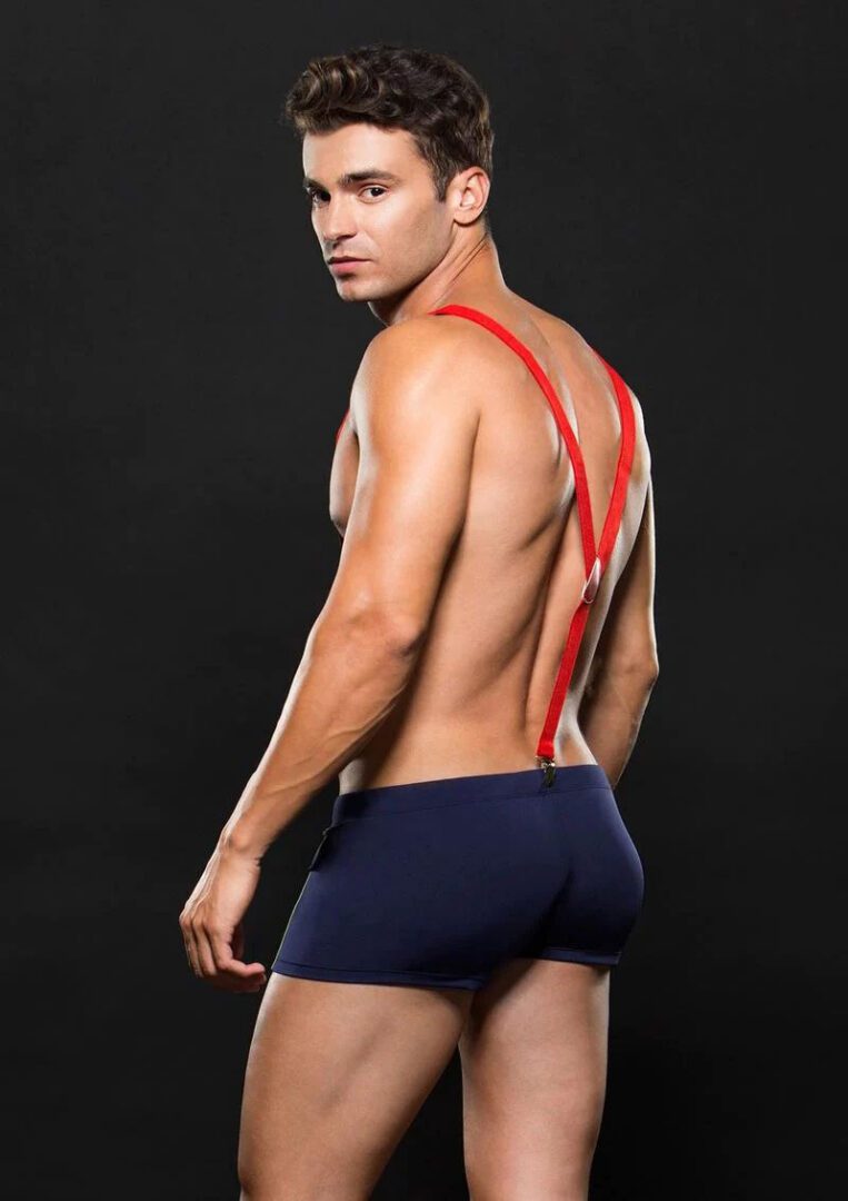 Fireman Bottom With Suspenders 2 Pc - Image 2