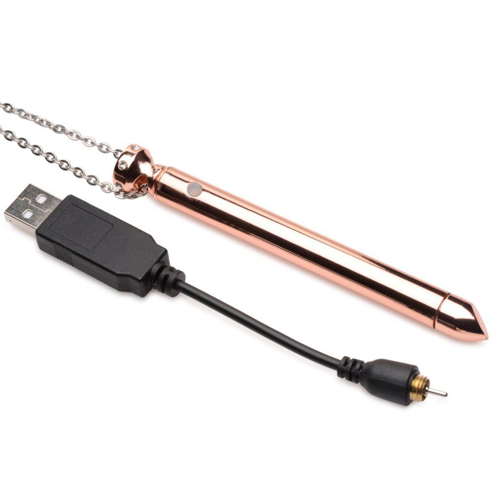 7x Vibrating Necklace - Rose Gold - Image 6